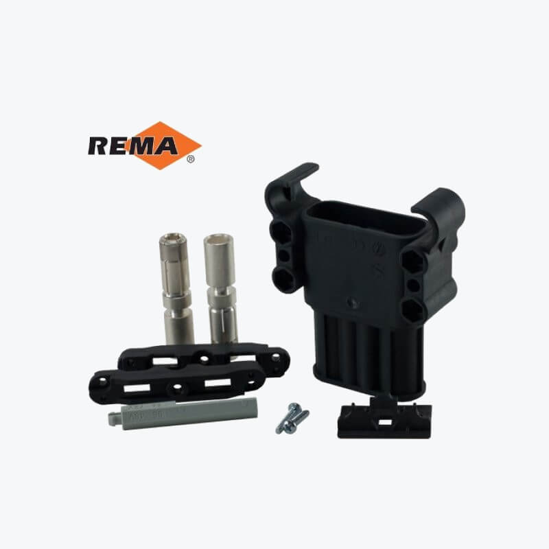 Rema DIN 320A Female/Battery Socket - Female