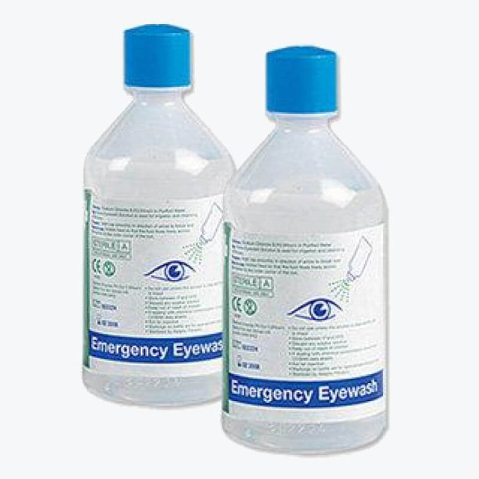 Saline Eye Wash Bottles 0.9 Sterile Solution Juice Energy